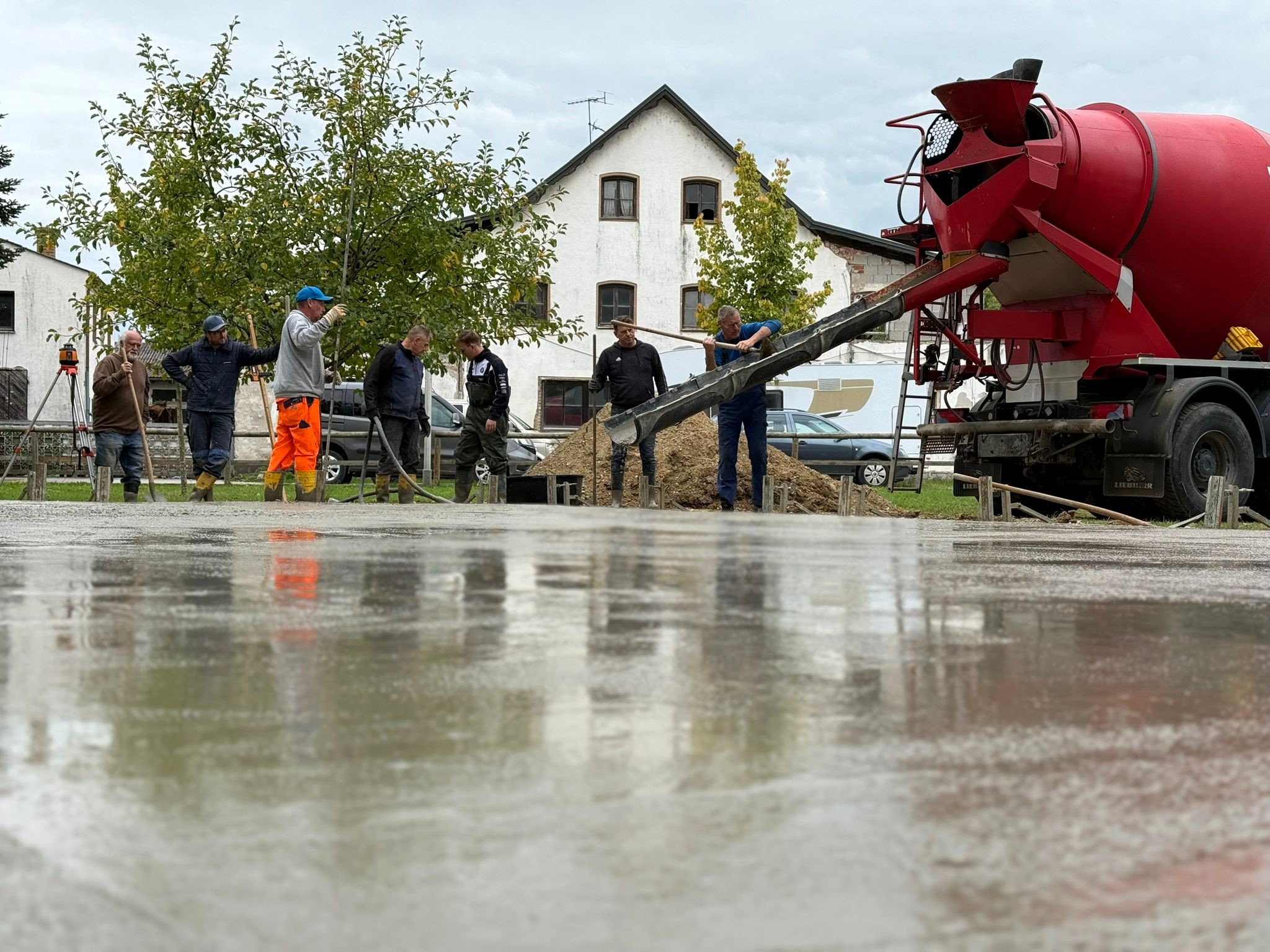15. RK-Arbeitseinsatz Projekt „Lagerhalle“